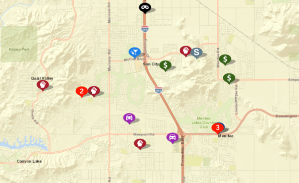 Menifee Residents Now Able to See Crime Hot Spots Throughout City With New Map – NBC Los Angeles