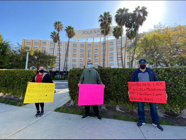 Union, laid-off hotel workers allege misuse of PPP funds at LAX Sheraton – Daily News