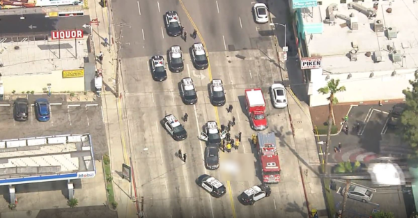 Person Dead Related to Police Shooting on Sunset Boulevard – NBC Los Angeles
