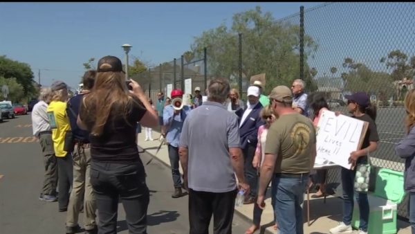 George Gascón Recall Organizers Collect Signatures Outside his Long Beach Home – NBC Los Angeles