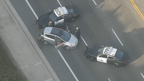 Officers Chase Driver on SoCal Freeways – NBC Los Angeles