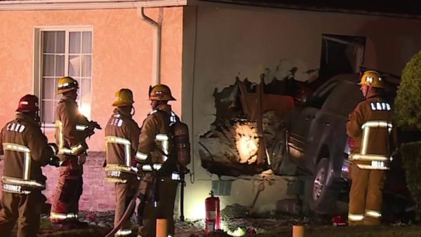 Woman Killed When SUV Crashes Into Her House – NBC Los Angeles