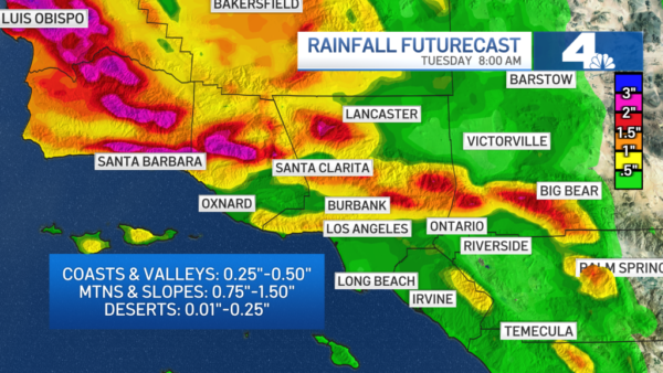 West Coast Storm Hits SoCal – NBC Los Angeles