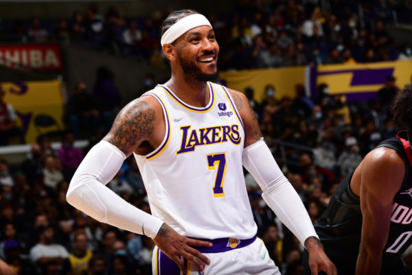 Carmelo Anthony Scores 23, Leads Lakers Past Rockets 95-85 – NBC Los Angeles