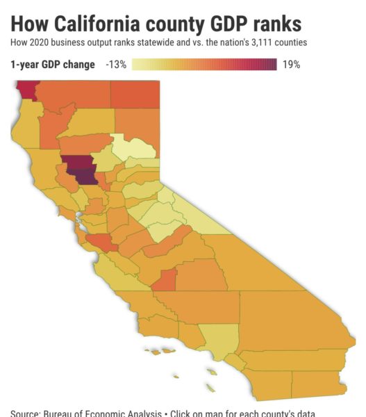 California has 11 economies bigger than New Hampshire, Luxembourg or Pepsico – Daily News