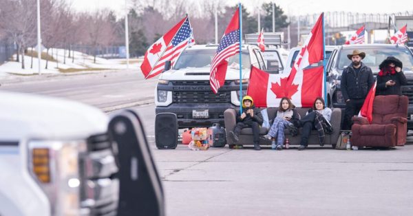 G.M. Cancels Shifts at Michigan Plant Over Canada Protest Disruption