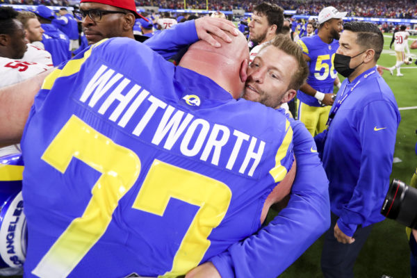 Andrew Whitworth Excited to go Against Former Team in Super Bowl – NBC Los Angeles
