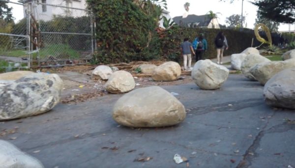 Mystery Boulders Show Up in Koreatown – NBC Los Angeles