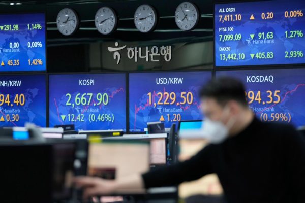 Asian shares sink as war, inflation hold sway on markets – Daily News