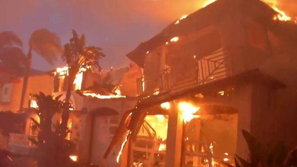 Homes Burn in Laguna Niguel Coast Fire – NBC Los Angeles