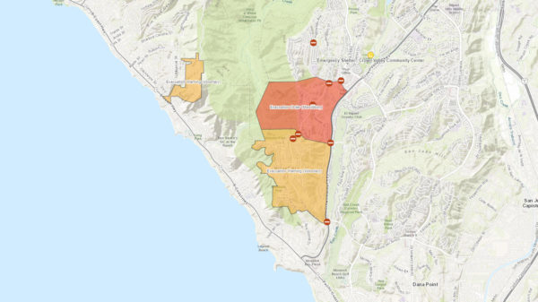 Orange County Evacuations and Road Closures for Coastal Fire – NBC Los Angeles