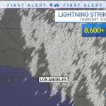 How Many Lightning Strikes Were There in Southern California? – NBC Los Angeles