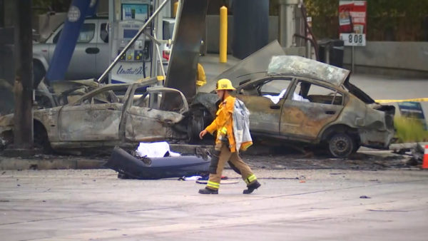 Driver Arrested After Windsor Hills Crash Kills 6 – NBC Los Angeles