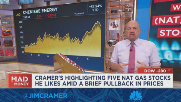 Jim Cramer says he likes these 5 liquified natural gas stocks for the long haul