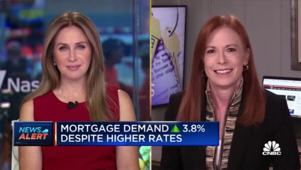Mortgage demand rises for the first time in six weeks