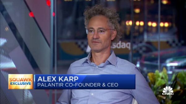 Palantir CEO Alex Karp says tidal wave of macroeconomic risks will wipe out some companies