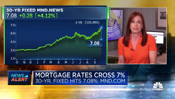 Mortgage refinancing drops to a 22-year low