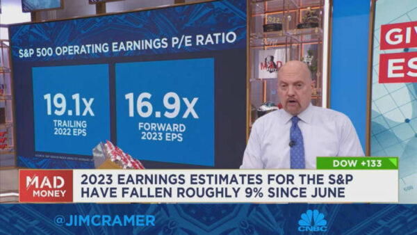 Jim Cramer predicts these 10 S&P 500 stocks will perform well in 2023