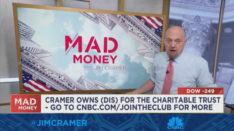 Cramer gives his take on Disney's first-quarter earnings report