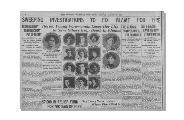 Is job market turmoil shades of Triangle Fire, 112 year ago? – Daily News