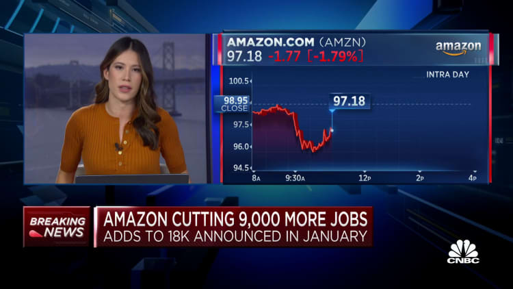 Amazon cuts 9,000 more jobs in addition to 18,000 announced in January