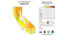 See How California Drought Improved in February – NBC Los Angeles