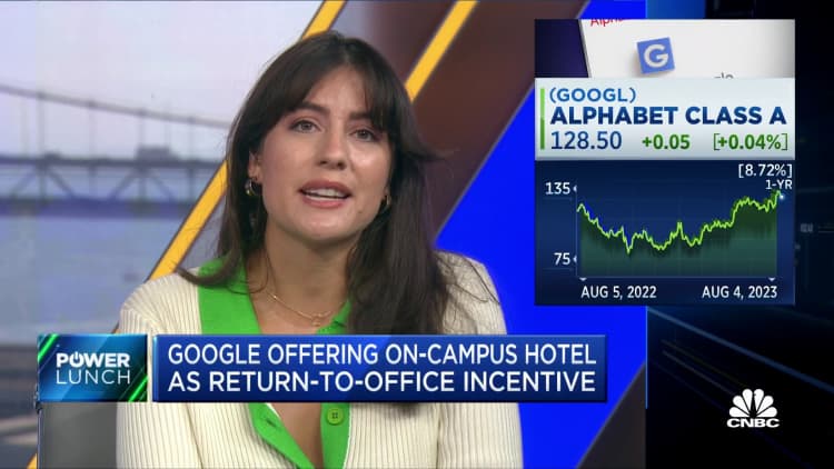Google offering on-campus hotel as return-to-office incentive