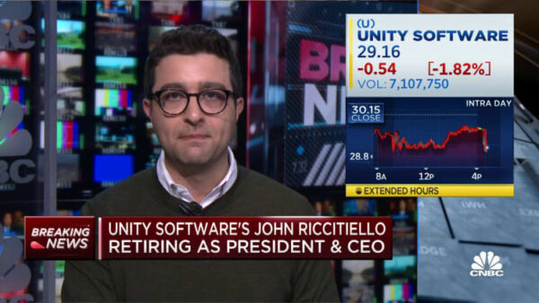 Unity CEO John Riccitiello is retiring from gaming software company