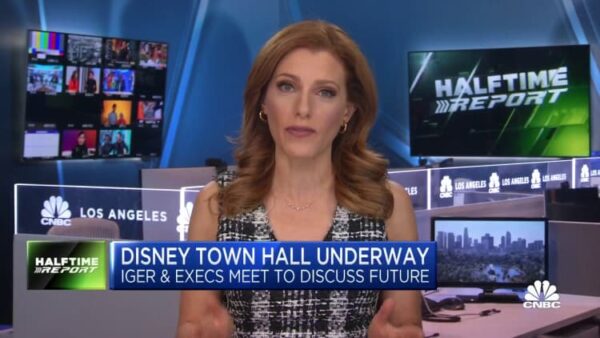 Disney CEO Bob Iger says he wants to build again during town hall