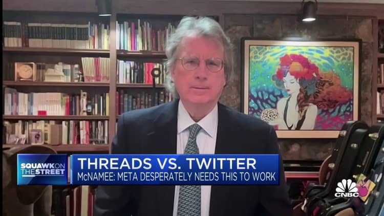 Threads is the perfect situation at the perfect time for Meta, says Elevation Partner's McNamee