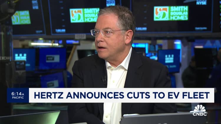 Hertz CEO Stephen Scherr: Cuts to EV fleet about bringing supply 'in line with demand'
