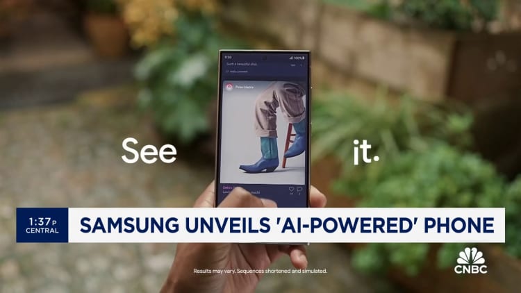Samsung unveils 'AI-powered' phone