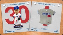 bobbleheads, jerseys, and more! – NBC Los Angeles