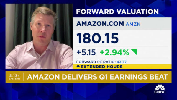 Amazon cost cuts lift operating margin to double digits for first time