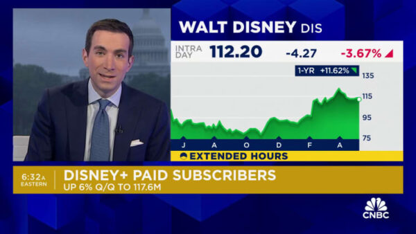 Disney streaming results improve as cable TV decays