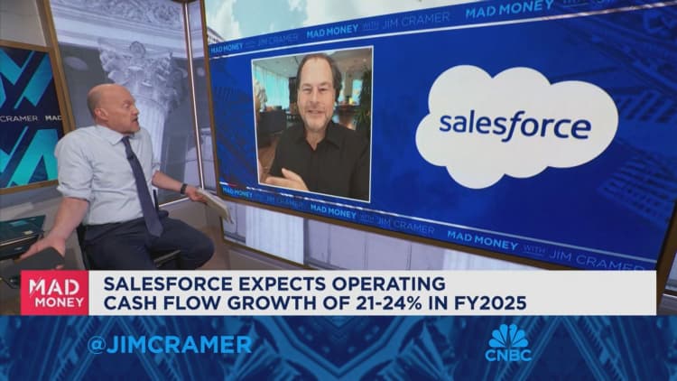 Salesforce CEO: Buying environment 'measured' for enterprise software companies post-pandemic